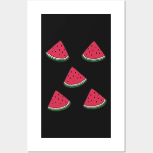 watermelon drawing pack Posters and Art